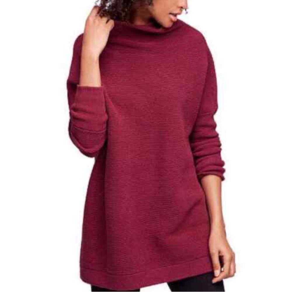 Free people ottoman tunic sweater size small